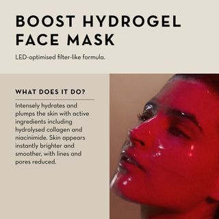 Boost Hydrogel Face Mask - 5 Pack